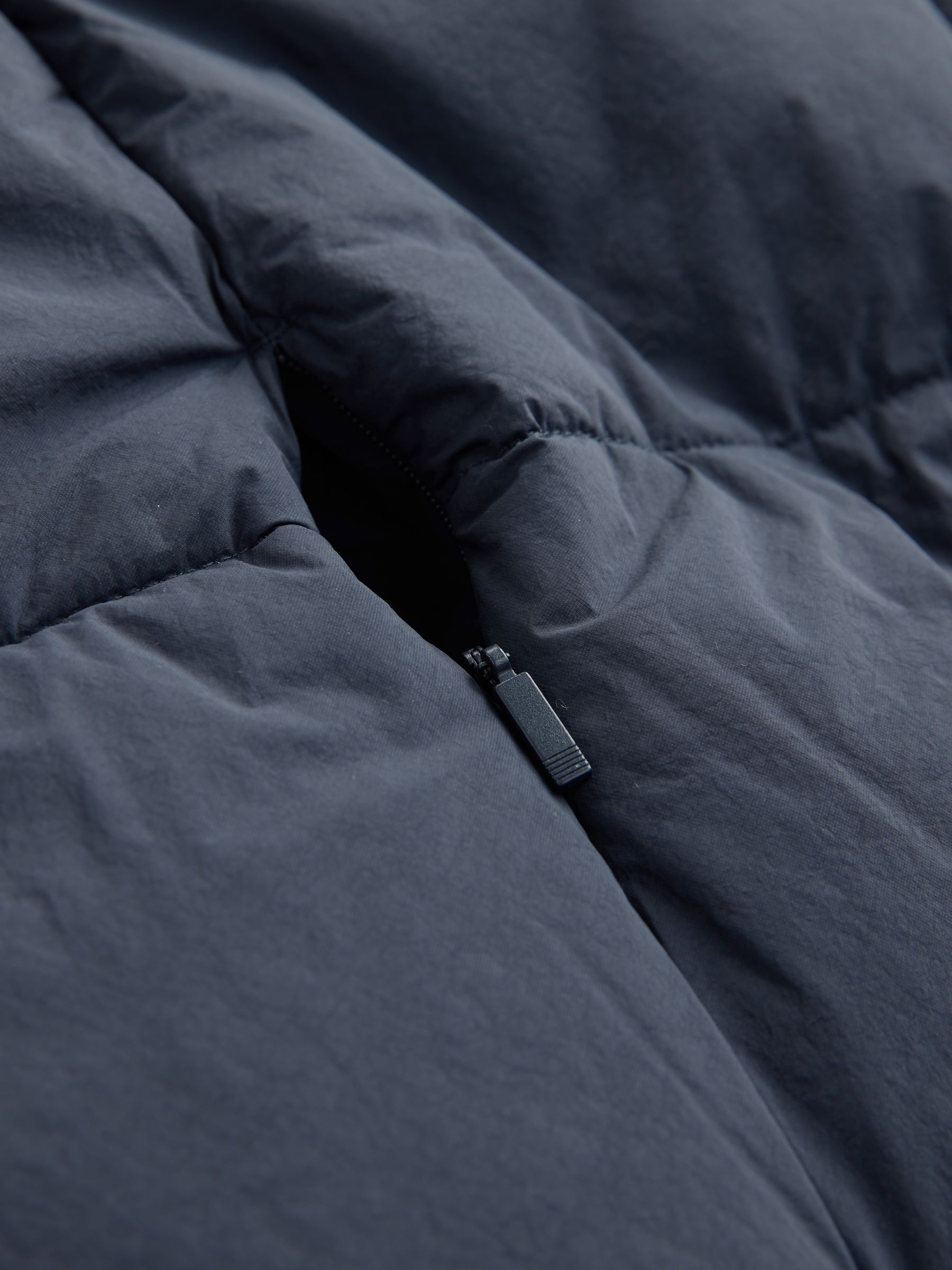 Buy Navy Blue Diamond Quilted Padded Jacket from Next Romania