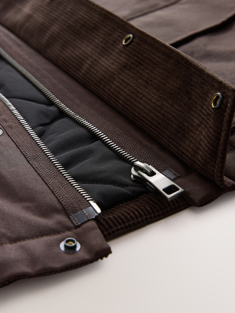 Maro - Waxed Corduroy Collar Jacket - Image 14 of 16