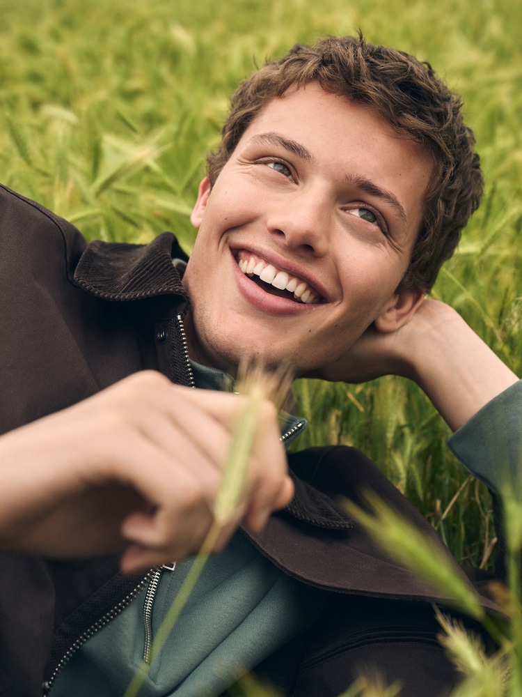 Maro - Waxed Corduroy Collar Jacket - Image 6 of 16