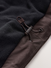 Brown ThermoGen Shower Resistant Funnel Puffer Jacket - Image 12 of 13