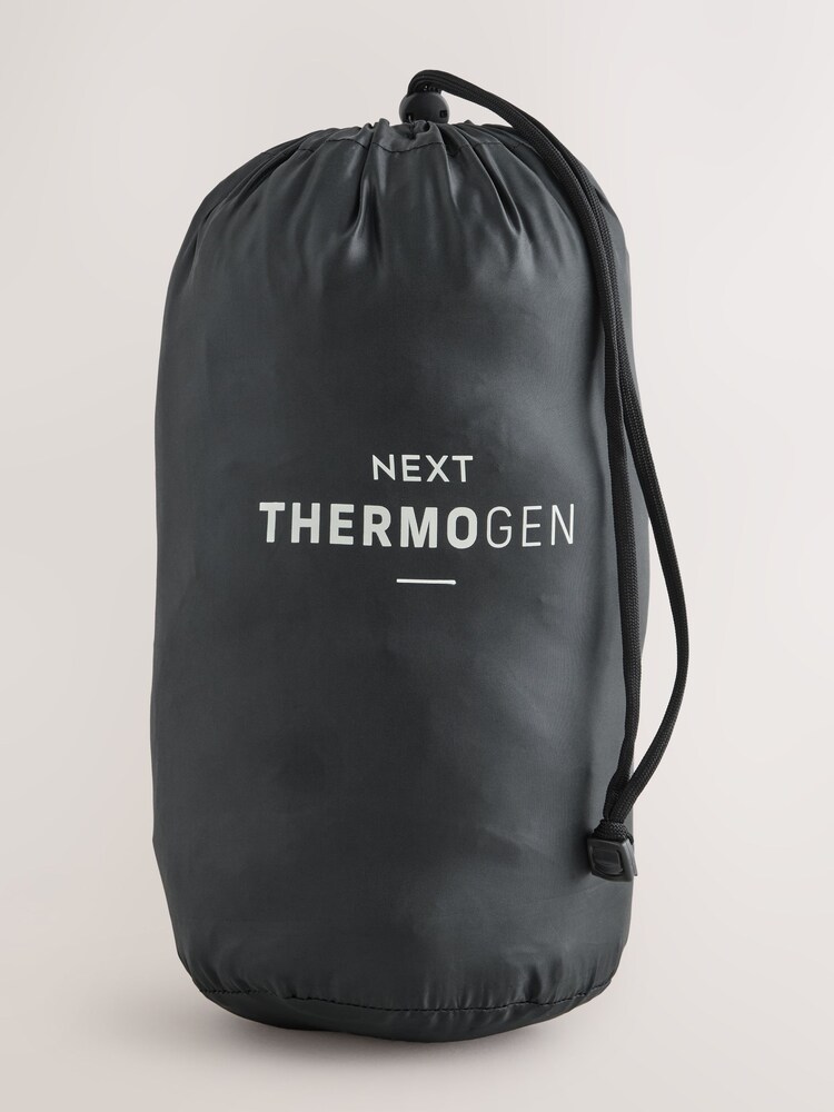 Black ThermoGen Down Filled Packable Puffer Coat - Image 12 of 12