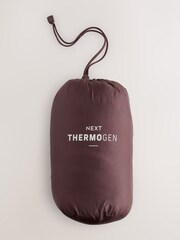 Burgundy Red ThermoGen Down Filled Packable Puffer Coat - Image 7 of 7