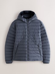 Blue ThermoGen Down Filled Packable Puffer Coat - Image 9 of 12
