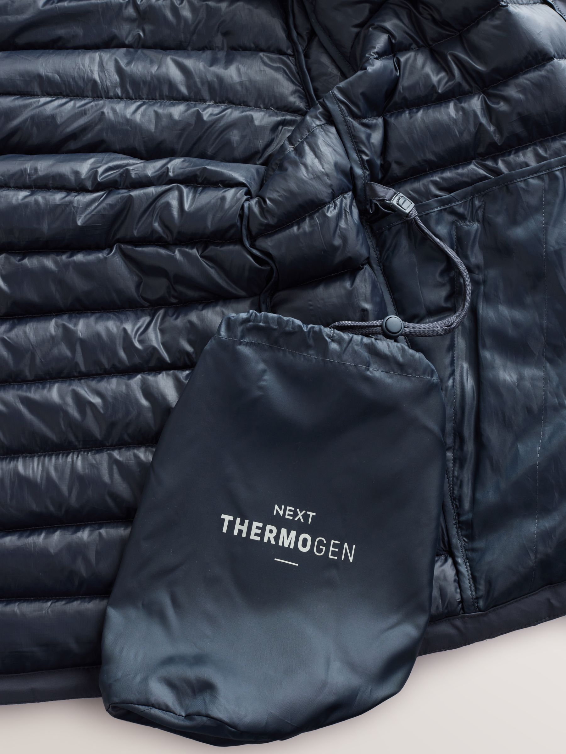 Buy Blue ThermoGen Down Filled Packable Puffer Coat from the Next