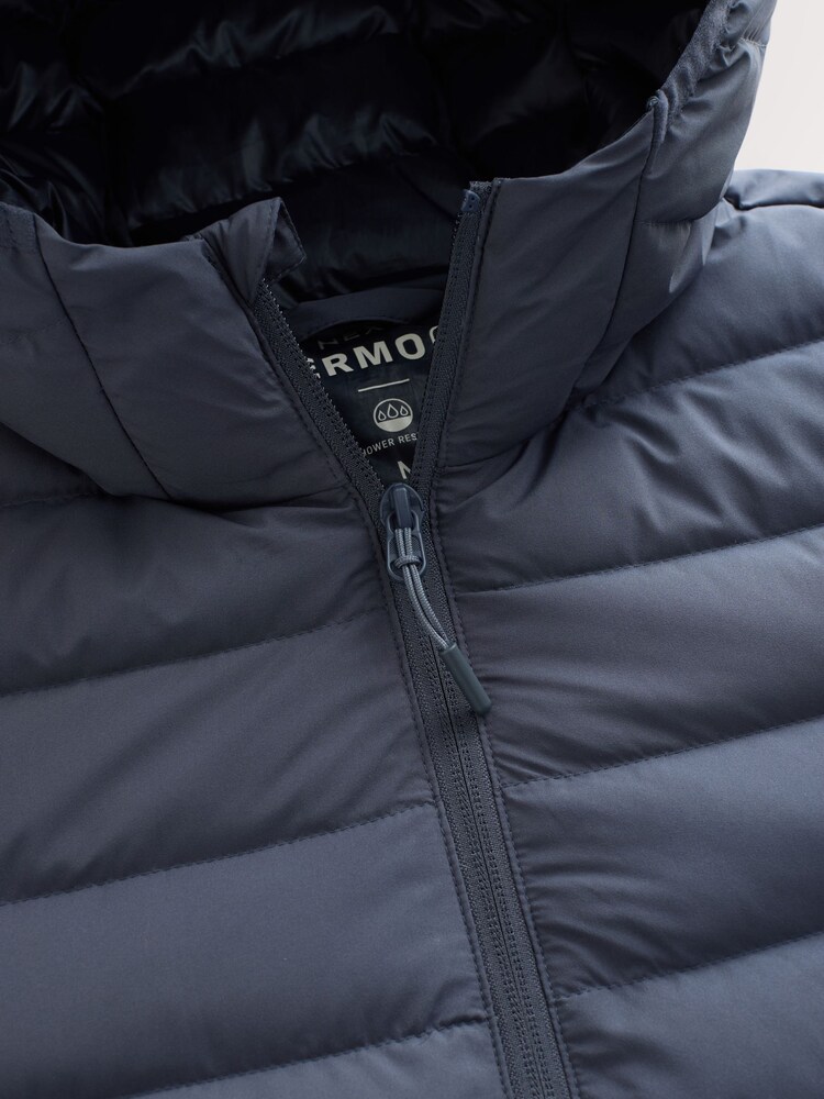 Blue ThermoGen Down Filled Packable Puffer Coat - Image 12 of 12