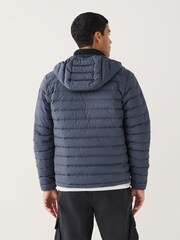 Blue ThermoGen Down Filled Packable Puffer Coat - Image 1 of 12