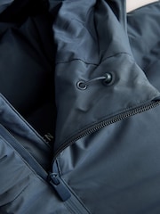 Blue Regular Length ThermoGen Shower Resistant Puffer Jacket - Image 10 of 13