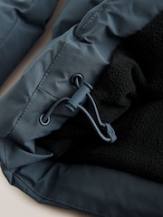 Blue Regular Length ThermoGen Shower Resistant Puffer Jacket - Image 15 of 15