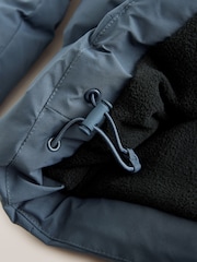Blue Regular Length ThermoGen Shower Resistant Puffer Jacket - Image 7 of 13