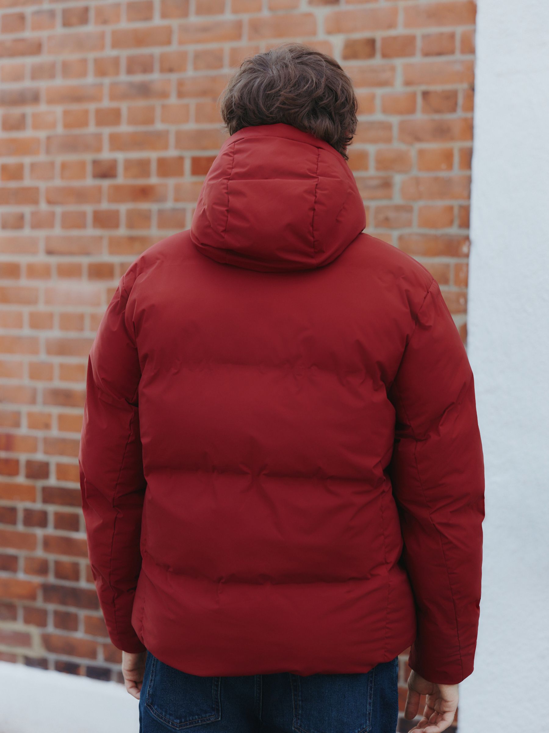 Buy Red ThermoGen Shower Resistant Puffer Jacket from Next USA