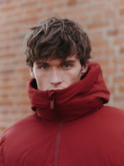 Rojo - Largo estándar - ThermoGen Shower Resistant Puffer Jacket - Imagen 6 de 14