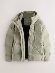 Stone Regular Length ThermoGen Shower Resistant Puffer Jacket - Image 2 of 6