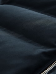Navy Blue Hybrid Quilted Jacket - Image 9 of 9