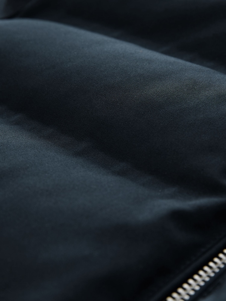 Navy Blue Hybrid Quilted Jacket - Image 9 of 9