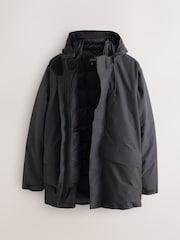 Schwarz - Signature Waterproof 3-In-1 Jacket - Bild 12 von 16