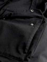 Black ThermoGen Parka Jacket with Borg Lining - Image 10 of 10