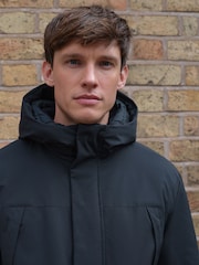 Azul marino - ThermoGen Parka Jacket with Borg Lining - Imagen 5 de 13