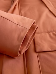 Orange ThermoGen Parka Jacket with Borg Lining - Image 13 of 16