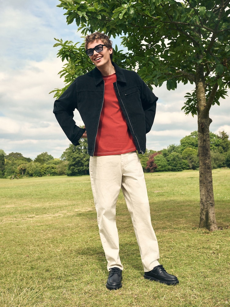 Black Corduroy Borg Lined Jacket - Image 2 of 14 Black Corduroy Borg Lined Jacket - Image 2 of 14