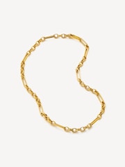 Missoma Gold Tone Axiom Chain Necklace - Image 3 of 6