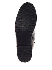 Pavers Black Wide-Fit Brogue Ankle Boots - Image 3 of 5