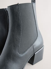 Preto - Botas de cowboy estilo Chelsea Forever Comfort ® Western - Imagem 4 de 5