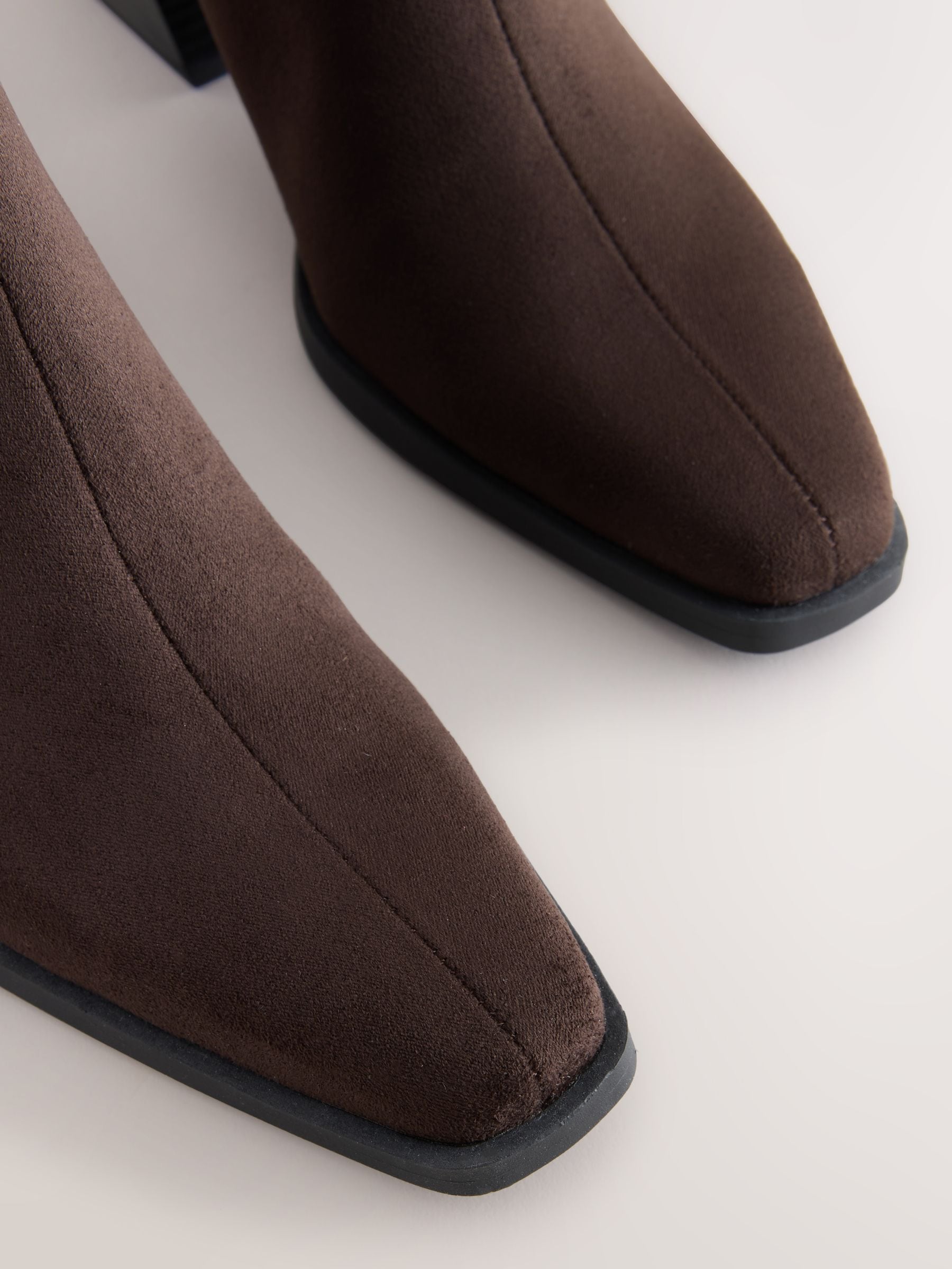 Buy Chocolate Brown Standard/Wide Fit Chelsea Style Western Cowboy
