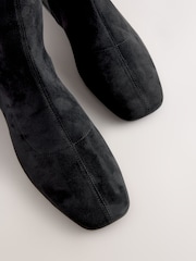 Schwarz - Forever Comfort® Flat Sock Ankle Boots - Bild 4 von 5