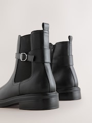 Negro - Forever Comfort® Buckled Chelsea Boots - Imagen 5 de 5