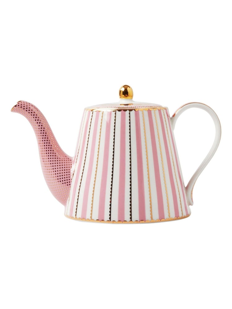 Maxwell & Williams Pink Teas and C's Regency Teapot with Infuser 1L - Image 1 of 2