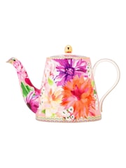 Maxwell & Williams Pink Teas and C's Dhalia Daze 500ml Teapot with Infuser - Image 2 of 2