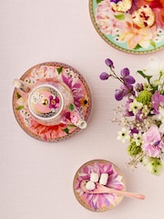 Maxwell & Williams Pink Teas and C's Dhalia Daze Teapot for One - Image 1 of 2