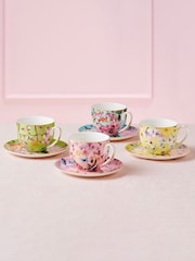 Mary Berry Multi Estelle Michaelides Enchantment Cup & Saucer Set - Image 1 of 2
