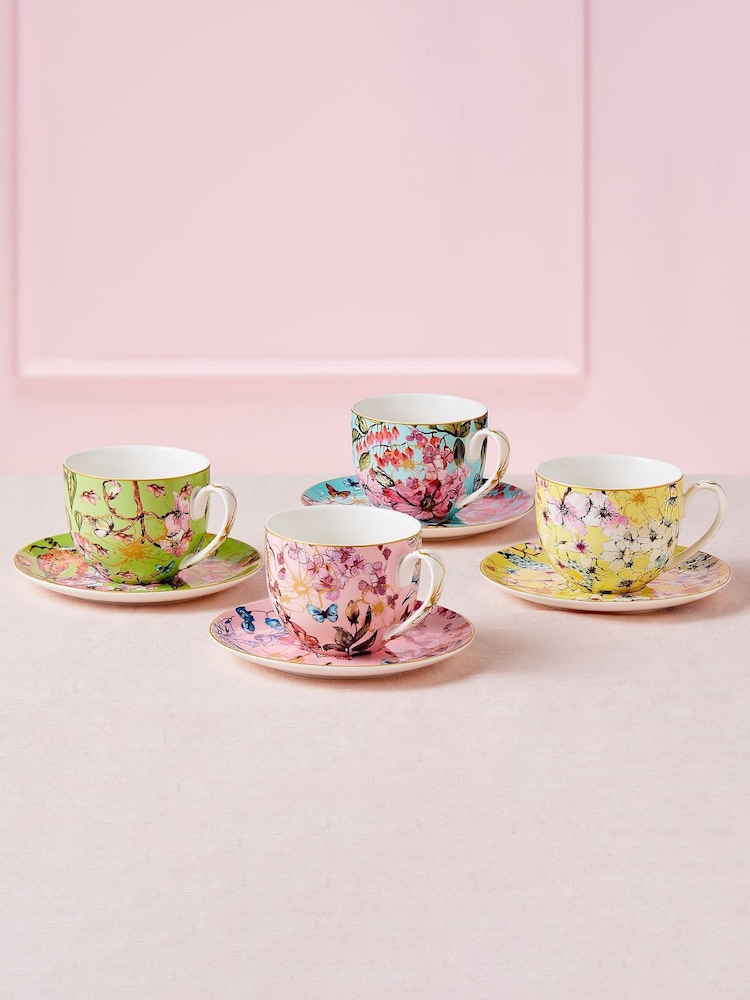 Mary Berry Multi Estelle Michaelides Enchantment Cup & Saucer Set - Image 1 of 2