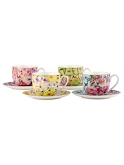 Mary Berry Multi Estelle Michaelides Enchantment Cup & Saucer Set - Image 2 of 2
