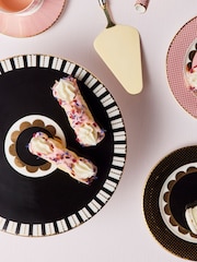Maxwell & Williams Black Teas and C's Regency Footed Cake Stand - Image 1 of 2
