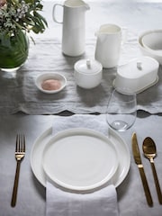 Maxwell & Williams 12 Piece White Cashmere Resort Coupe Dinner Set - Image 1 of 2