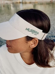 self. Cream Sports Visor Hat - Image 5 of 9