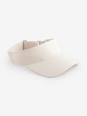 self. Cream Sports Visor Hat - Image 6 of 9