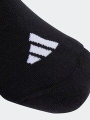 adidas Black/White Logo Socks 3 Pack - Image 3 of 4