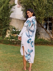 Blue Kew Gardens Longline Shirt - Image 4 of 8