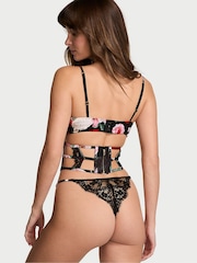 Victoria's Secret Black Atelier Floral Corset - Image 2 of 4