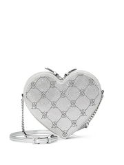 Victoria's Secret Silver Rhinestone Crossbody Bag - Image 1 of 4