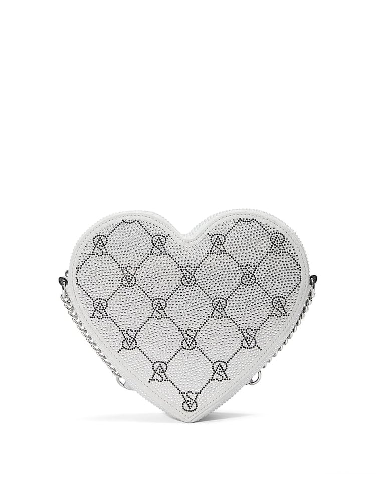 Victoria's Secret Silver Rhinestone Crossbody Bag - Image 2 of 4 Victoria's Secret Silver Rhinestone Crossbody Bag - Image 2 of 4