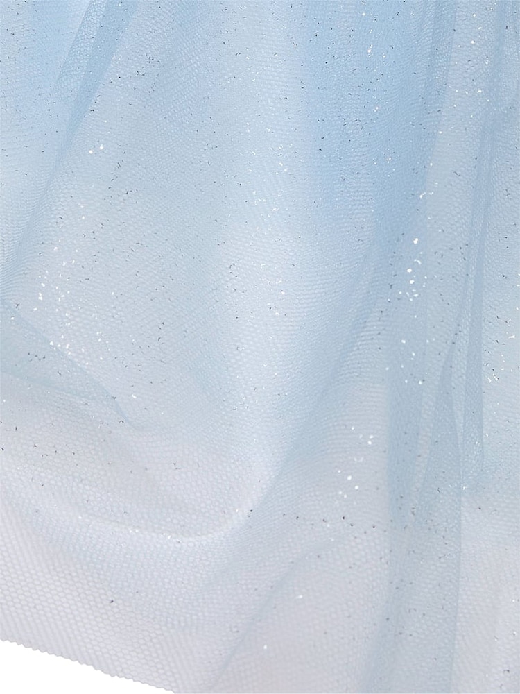 Victoria's Secret Light Blue Glitter Tulle Babydoll Set - Image 5 of 5