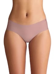 Under Armour Pink No Show Pure Stretch Hipster Printed Knickers 3 Pack - Image 2 of 5