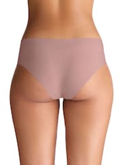 Under Armour Pink No Show Pure Stretch Hipster Printed Knickers 3 Pack - Image 3 of 5
