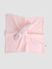JoJo Maman Bébé Bella Bunny Muslin Comforter - Image 2 of 2