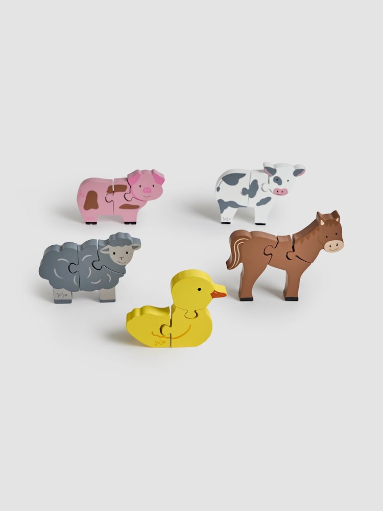 Jojo Maman Bébé Farm Puzzle Set - Image 1 of 2 Jojo Maman Bébé Farm Puzzle Set - Image 1 of 2