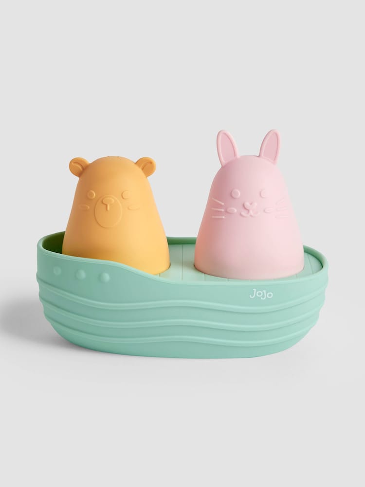 JoJo Maman Bébé Silicone Boat Bath Toy - Image 1 of 6 JoJo Maman Bébé Silicone Boat Bath Toy - Image 1 of 6